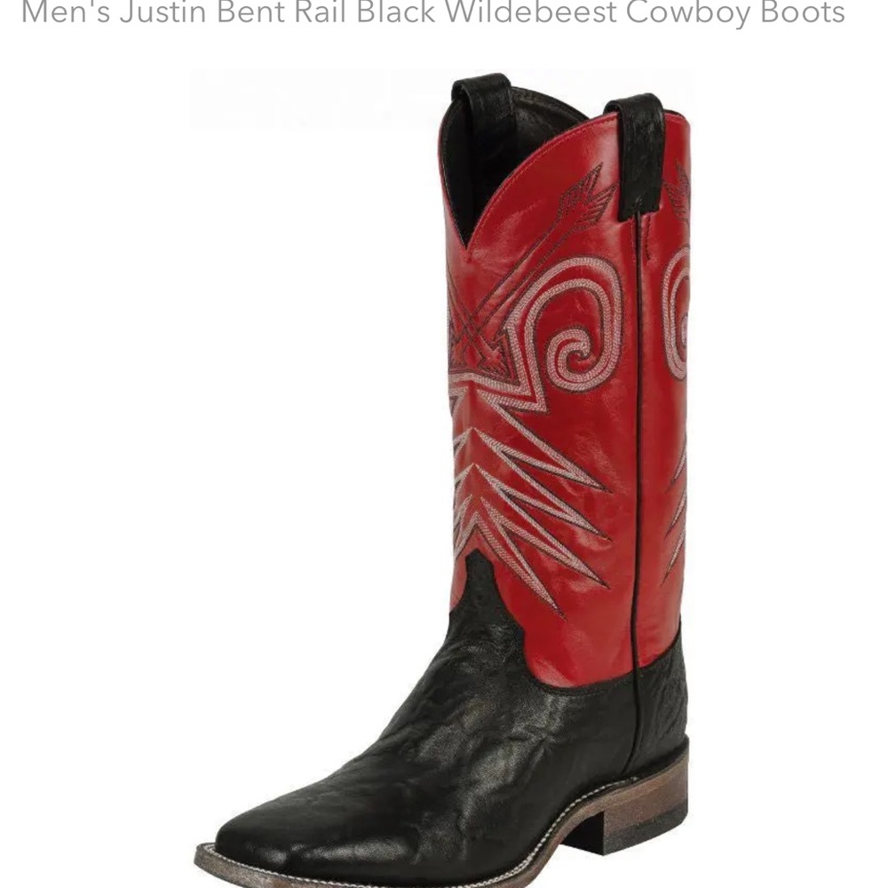 Justin Bent Rail Wildebeest Exotics